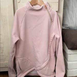 Pink Athleta sweater
